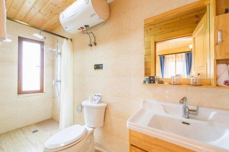 Bathroom 4, Xianghe Renjia Holiday Manor, Anshan