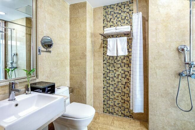 Bathroom 4, Xingya Mingdu Hotel, Jinzhong