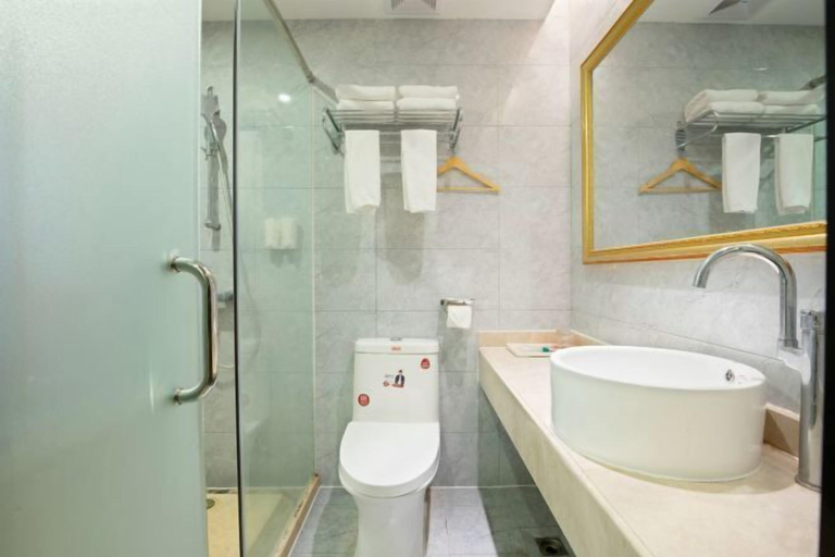 Bathroom 3, fuyuzhihui Hotel, Hainan