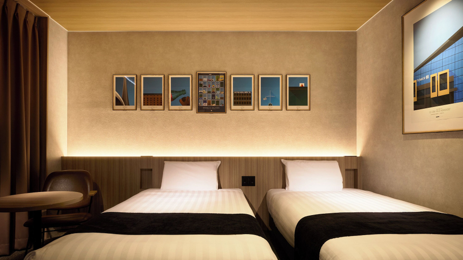 Bedroom 2, tower eleven hotel, Kitahiroshima