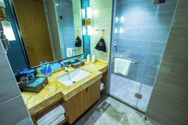 Bathroom, Shubohao Hotel, Hangzhou