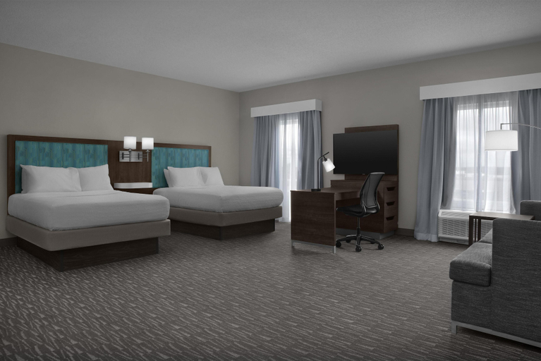 Bedroom 3, Hampton Inn & Suites Lakeland-South Polk Parkway, Polk