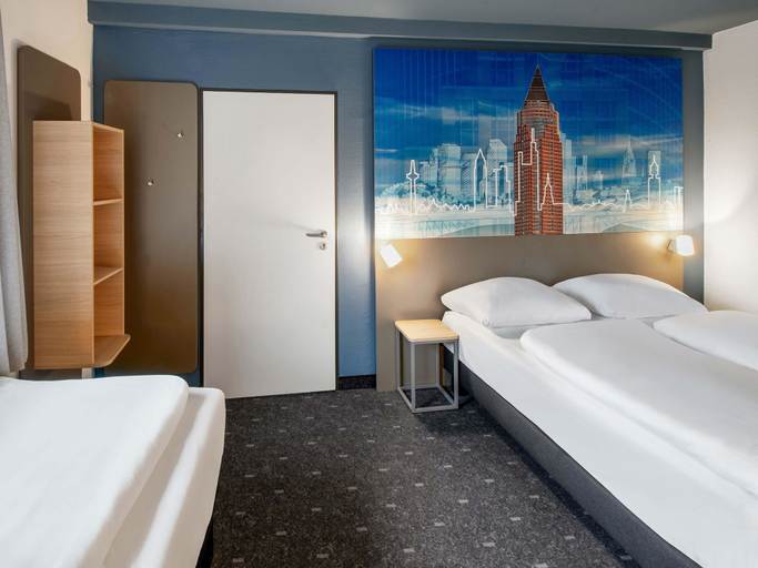 Bedroom 3, B&B HOTEL Frankfurt-Messe, Frankfurt am Main