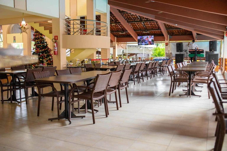 Food & Drinks 5, Hot Springs Flat Apart Hotel c. Banheira, Caldas Novas