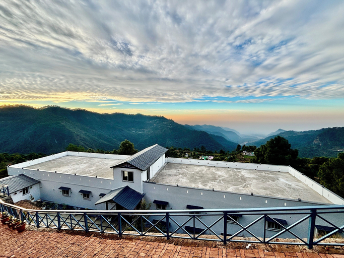 View from property, SERENE FOREST RESORT, Nainital