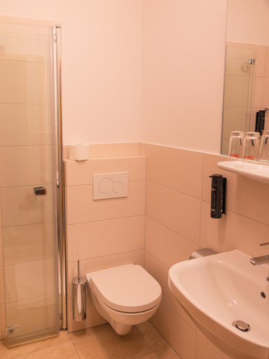 Bathroom, Berghotel Franzenshohe, Bolzano
