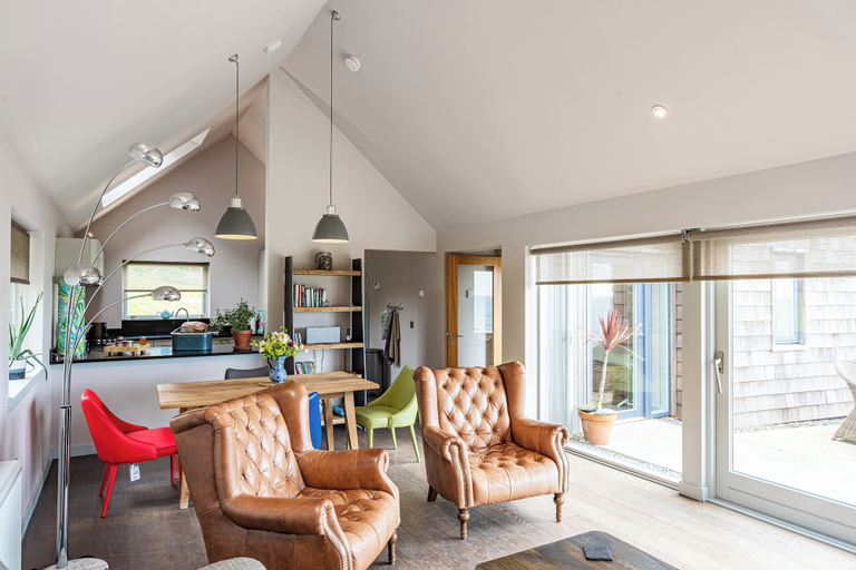 Interior, Knockinaam Luxury Lodges, Dumfries and Galloway