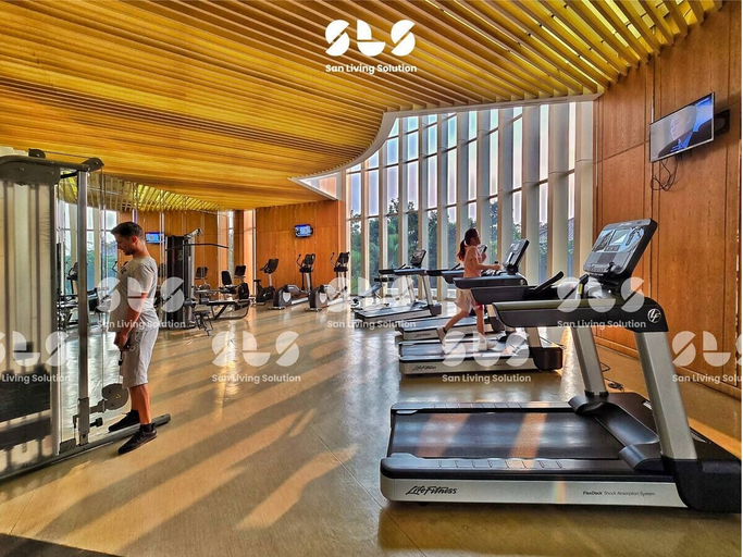 Fitness facility 4, Snoopy By SanLiving - 3BR - Direct Mall, Jakarta Barat