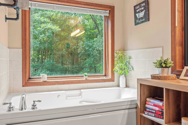 Bathroom 4, Poconos Escape w/ Game Room, Poker Loft, Fire Pit + Spacious Deck, Carbon