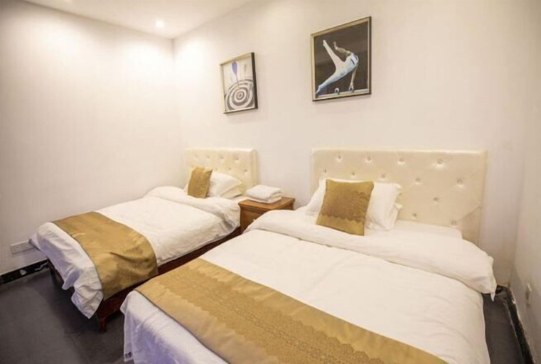 Bedroom 3, Guangzhou Conghua Hot SpringXingKong Selected Holiday Villa, Guangzhou