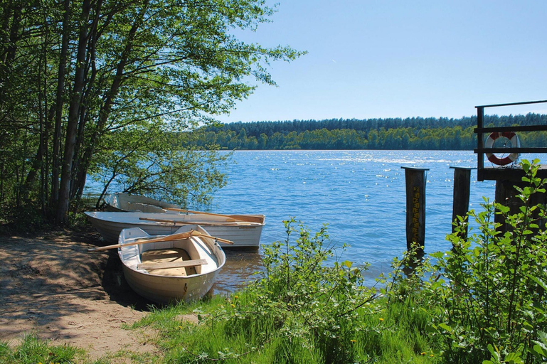 View from property 2, Doppelhaushalften im Naturresort Drewitz, Mecklenburgische Seenplatte