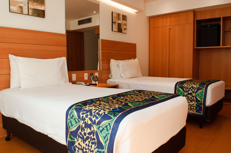 Bedroom 3, Arena Copacabana Hotel, Rio de Janeiro
