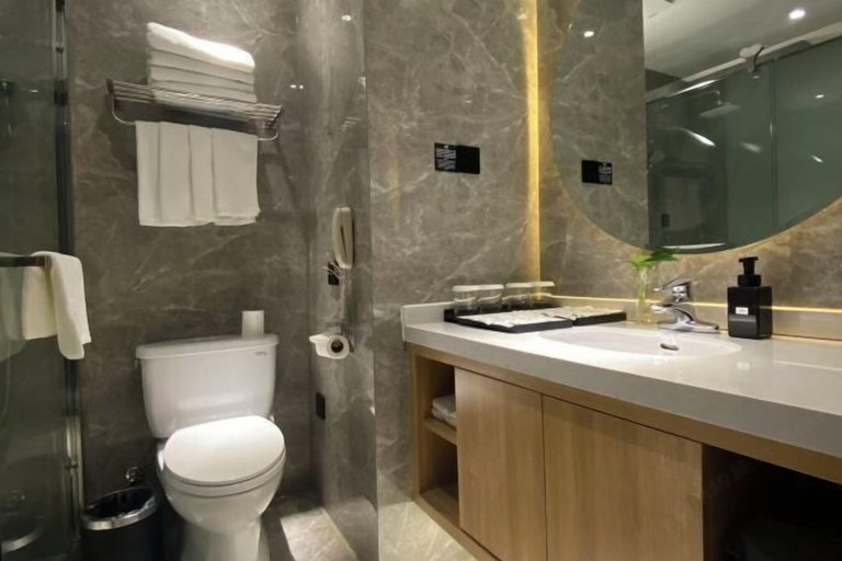Bathroom 4, Wenbi Hotel, Changzhou
