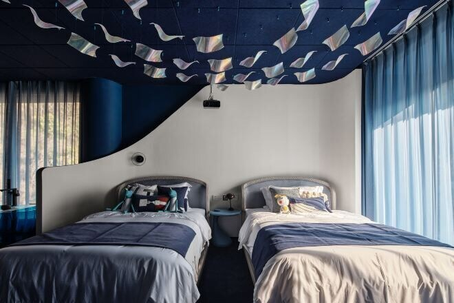 Bedroom 3, Ever-Joy Muxin Xiangcun Hotel, Wuxi