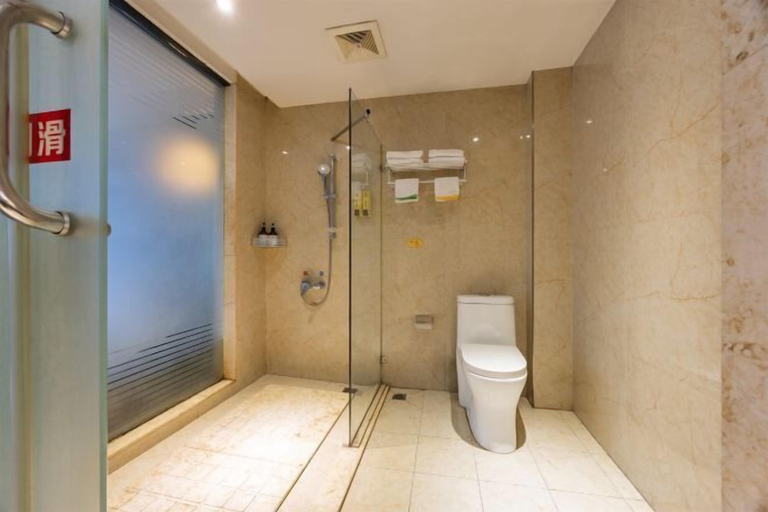 Bathroom 4, Junyu Boutique Hotel (Wanyuan Railway Station), Dazhou