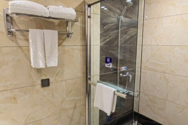 Bathroom 4, Heyuan Boutique Hotel (Shaoguan High-speed Railway Station), Shaoguan