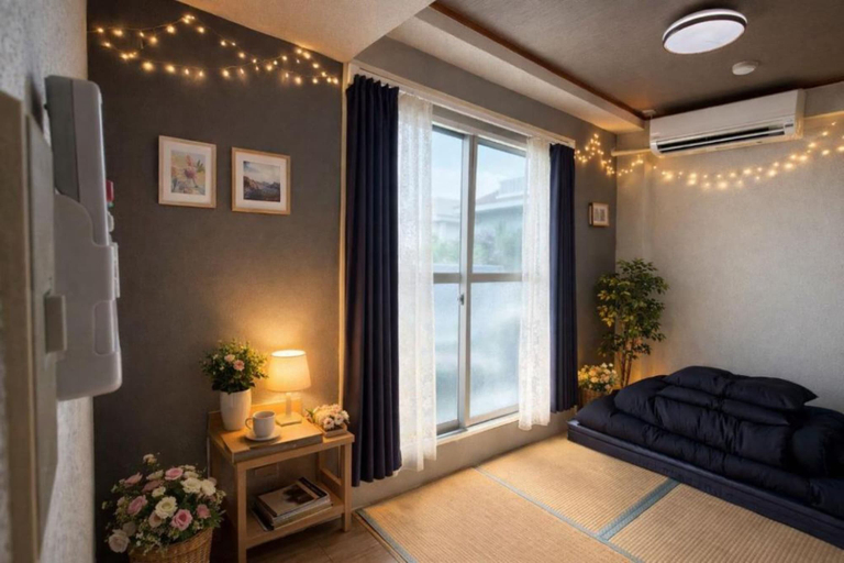 Room 2, Amber Hostel, Osaka