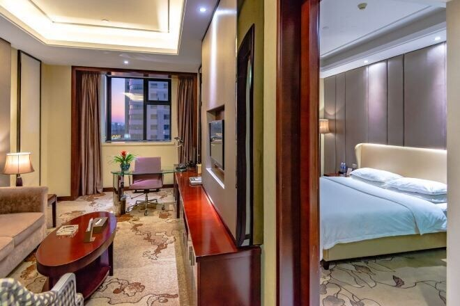 Bedroom 3, Jinshan International Hotel, Jingmen