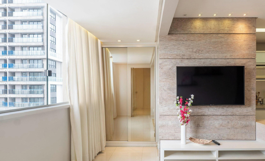 Interior, 2brs apt 950 m fr/ Flamboyant Mall Unq1104, Goiania
