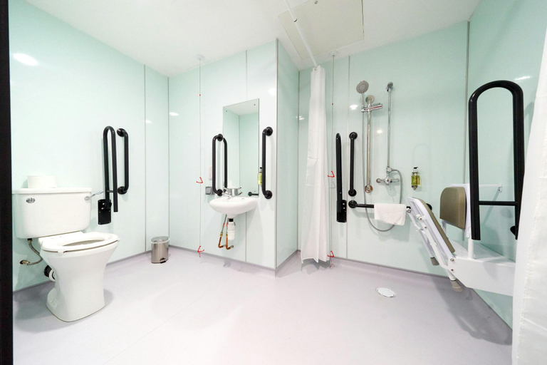 Bathroom 4, easyHotel Old Street, London