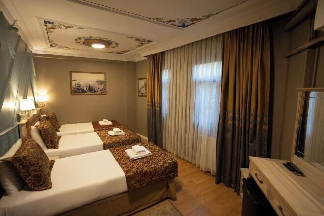 Bedroom 3, Hotel Tashkonak Istanbul, Fatih