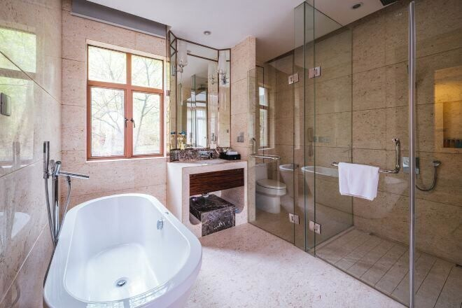 Bathroom 4, Dragon Tiger Villa, Yingtan