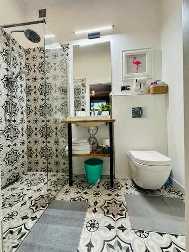 Bathroom 2, Apartamenty Narutowicza 52 parking free, Lublin City