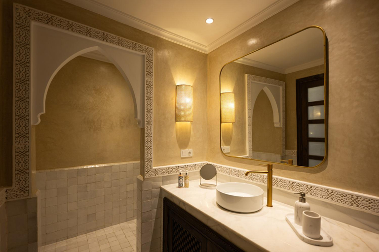 Bathroom 4, riad le saadien, Marrakech
