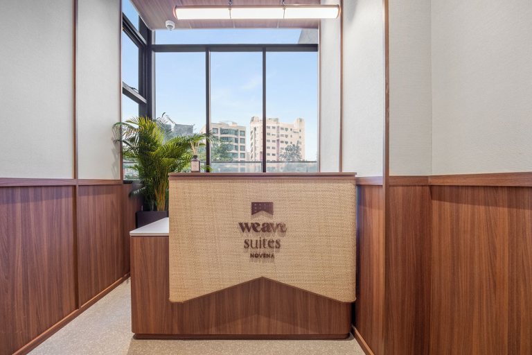 Reception, Weave Suites - Novena, Singapore