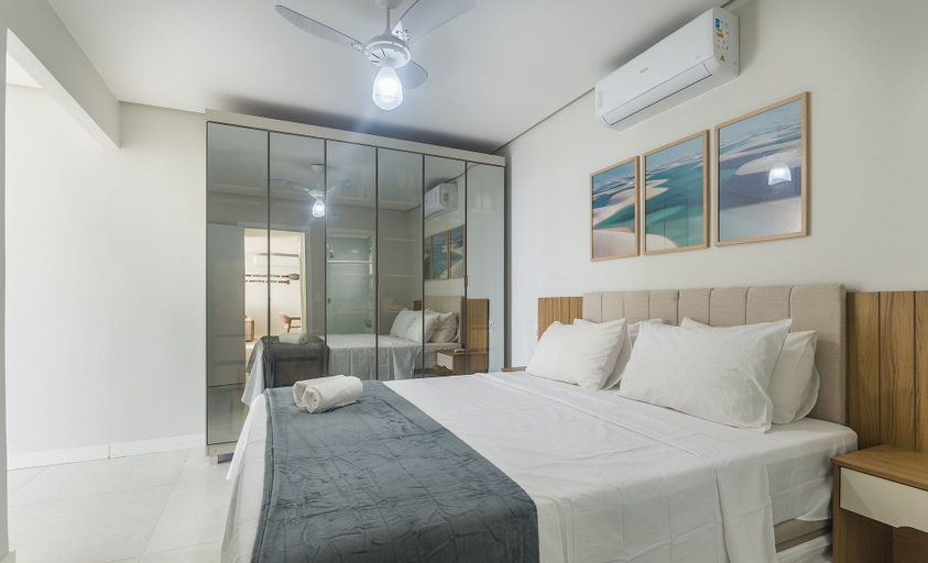 Room, Apt in Condo With Easy Access to the sea Are1502, Guarapari