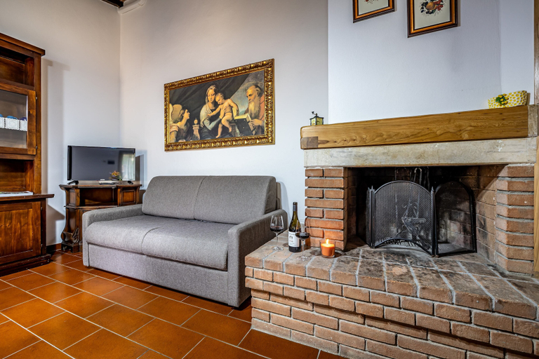 Living area, AGRITURISMO CESANI, Siena