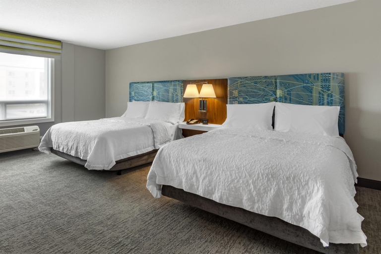 Bedroom 3, Hampton Inn & Suites by Hilton Edmonton/West, Division No. 11