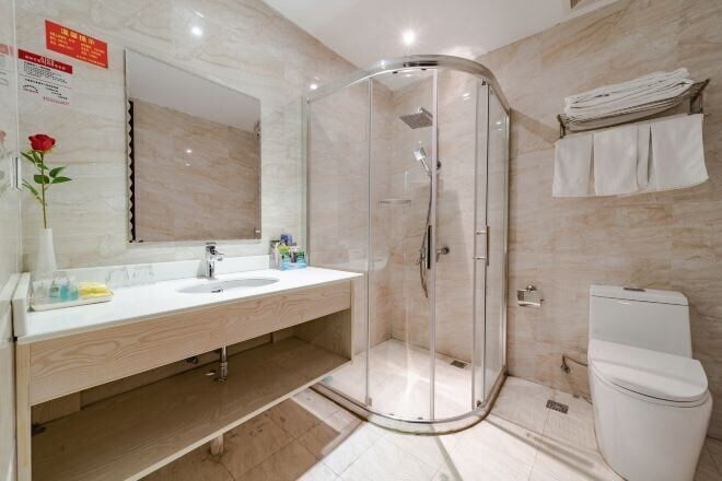 Bathroom 3, Dongfang Haomen Wangting Boutique Hotel, Huzhou