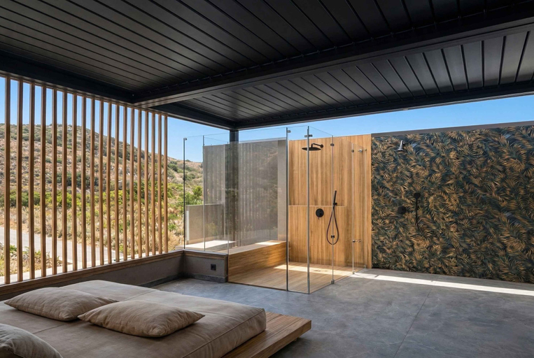 Interior detail 5, Lapis Nera Villas, Crete