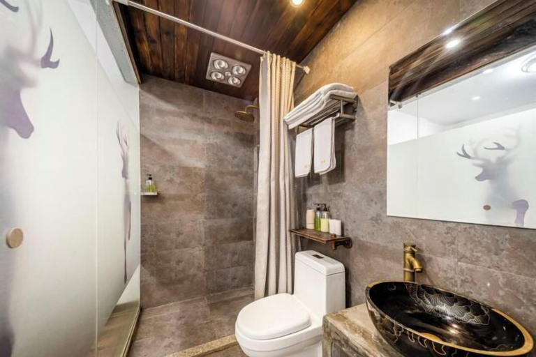 Bathroom 3, Xianbu Tingxia Villa, Huzhou