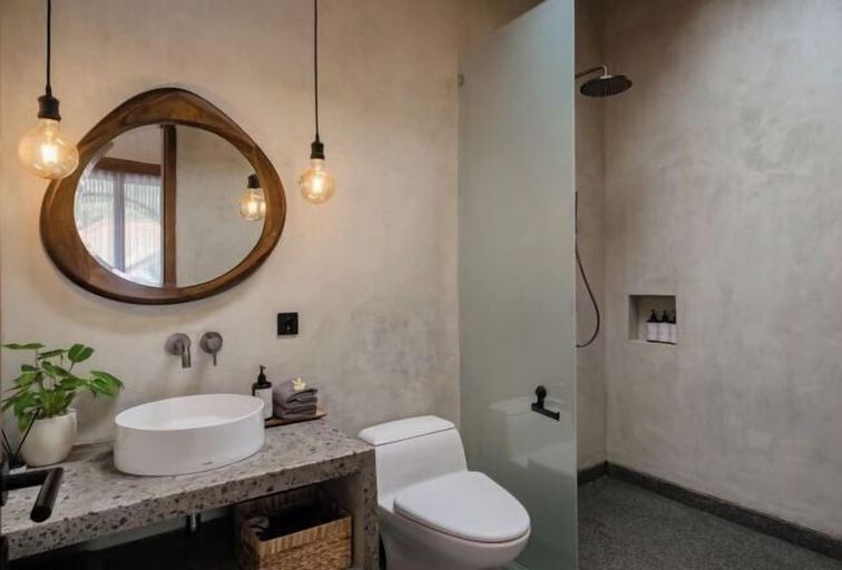 Bathroom 2, Serenity Villa Jimbaran, Badung