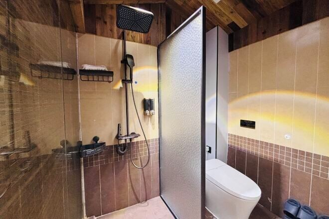 Bathroom 3, Fuyuan Riverview Homestay, Xiangxi Tujia and Miao