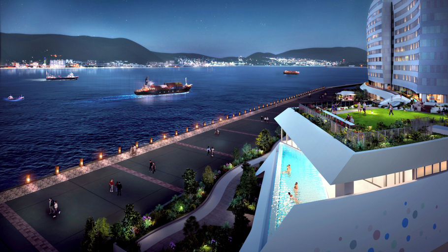 Infinity pool 4, Hoshino Resorts RISONARE Shimonoseki