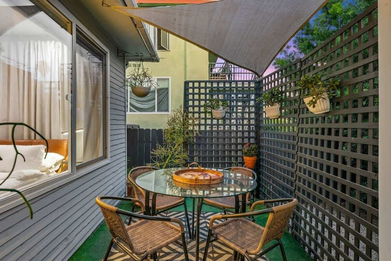 Outdoor dining 3, Stunning West Hollywood Home, Los Angeles