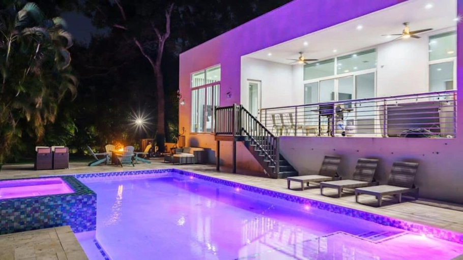 Pool 3, Villa Azul Luxe Retreat Heated Pool, Broward