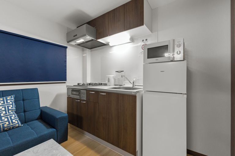 Private kitchen 3, Smart Stay Inn, Osaka