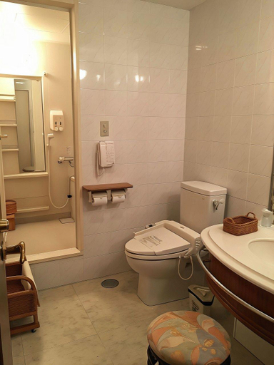 Bathroom 5, Hotel Fukiagesou, Kagoshima