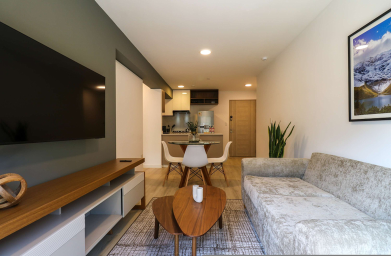 Room 3, w Sunny 1BR w Balcony in Vibrant San Isidro, Lima