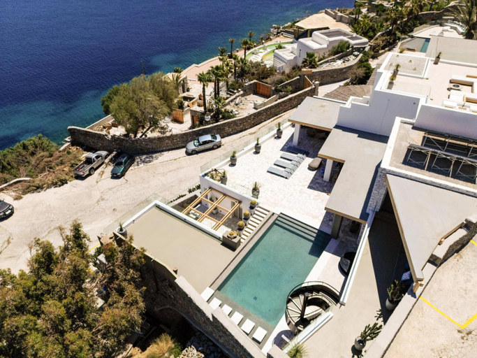 Exterior & Views 1, Villa Lilium I - Overlooking Psarou Bay, Mykonos, South Aegean
