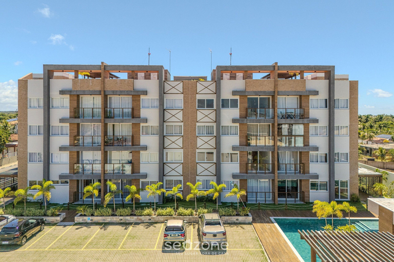 Exterior 2, Apartments in a Condo With a Pool and Gym - AGA, Camaçari