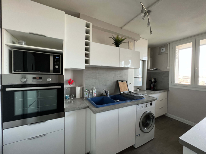 Room 2, Le Gemini 6p - Wifi Metro Vue - Proche Airbus, Haute-Garonne