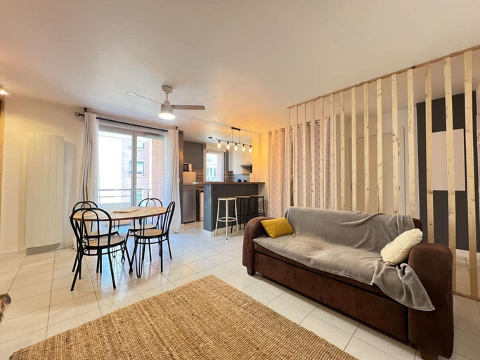 Room 4, Le River - 2p - Proche Port, Haute-Garonne