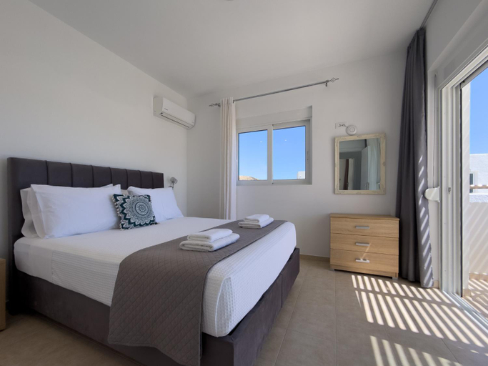Bedroom 3, Villa Marina - Glystra Beach, South Aegean