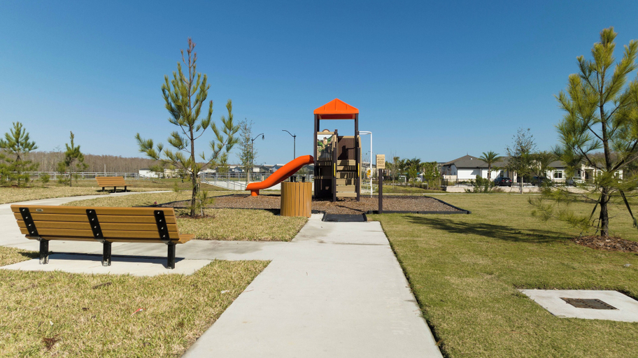 Children's play area - outdoor 2, South-Facing Pool 5BR Storey Lake Lazy River 2437, Osceola