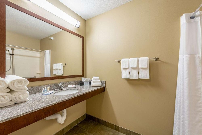 Bathroom 3, AmeriVu Inn and Suites - Chisago City, Chisago